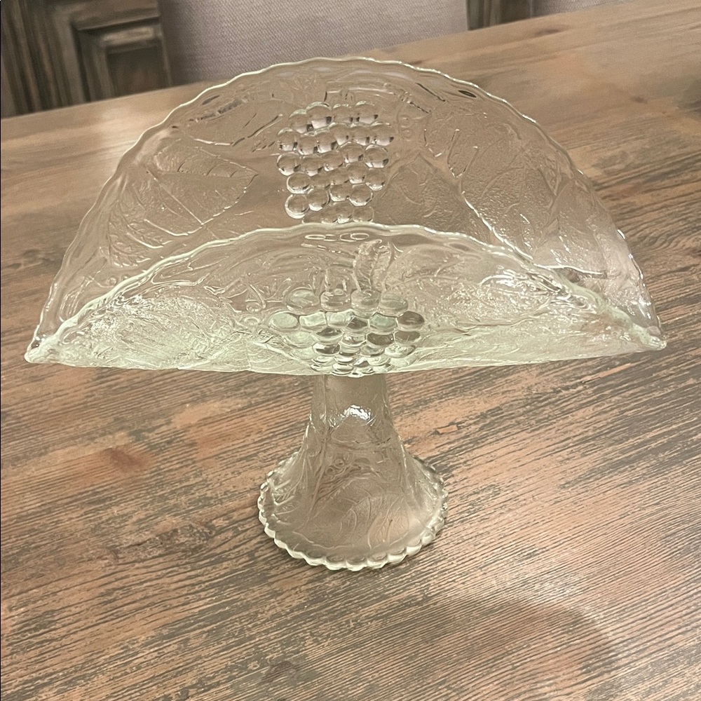 1950s Glass Fruit Bowl